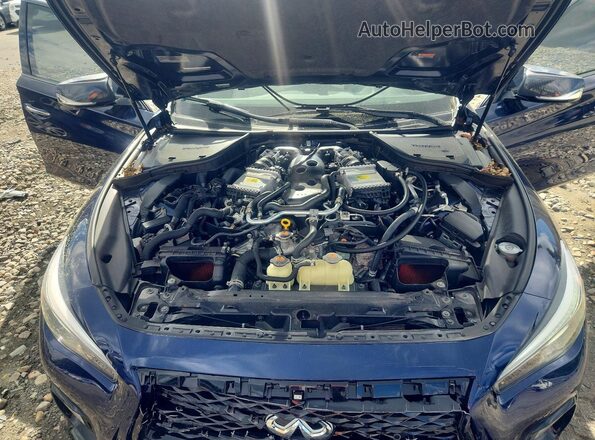 JN1FV7DR6MM880698 2021 INFINITI Q50 Blue Vista interior trasera