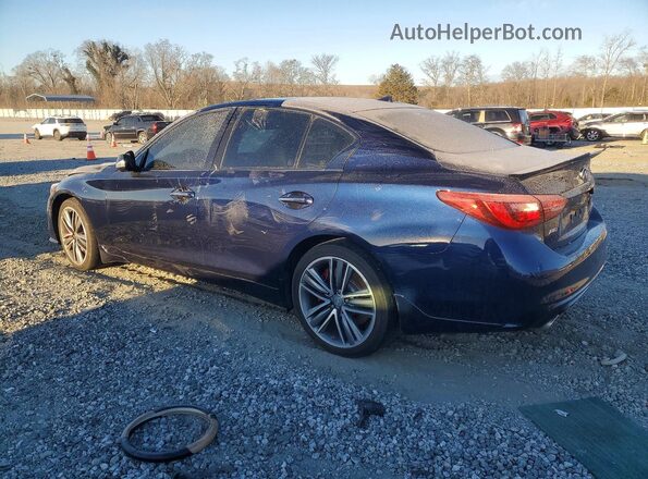 JN1FV7DR6MM880782 2021 INFINITI Q50 Blue Հետևի ձախ