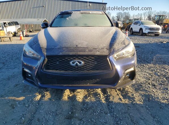 JN1FV7DR6MM880782 2021 INFINITI Q50 Blue Դիմացի տեսք