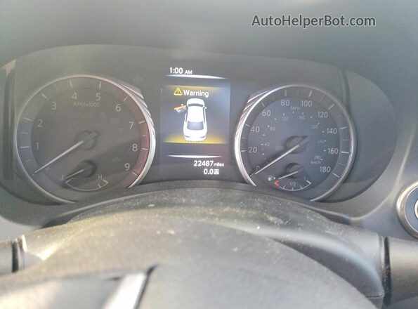 JN1FV7DR6MM880782 2021 INFINITI Q50 Blue Սարքավորումների վահանակի տեսք