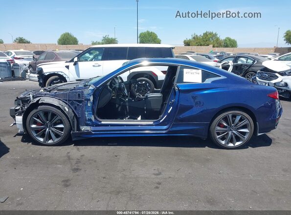 JN1FV7EK0JM530111 2018 INFINITI Q60 Blue Widok wnętrza 360 stopni
