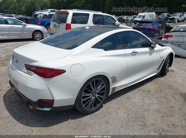 JN1FV7EK4HM610179 2017 INFINITI Q60 White Հետևի աջ