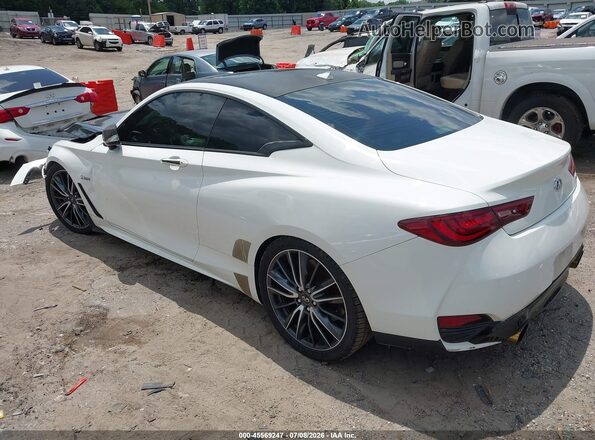 JN1FV7EK4HM610179 2017 INFINITI Q60 White Հետևի ձախ