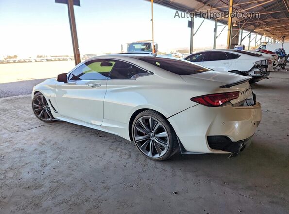 JN1FV7EK4KM360191 2019 INFINITI Q60 White Հետևի ձախ
