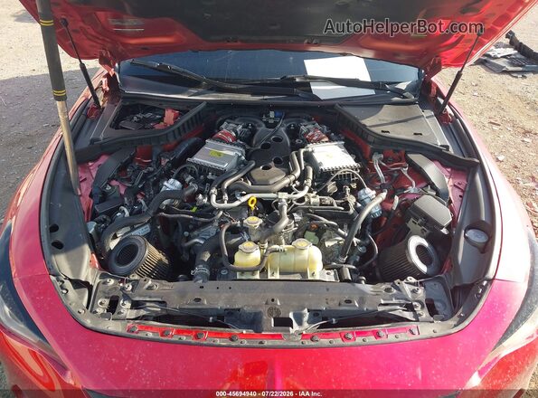 JN1FV7EK5HM610739 2017 INFINITI Q60 Красный Вид сзади