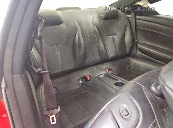 JN1FV7EK5HM610773 2017 INFINITI Q60 Красный Вид задних сидений