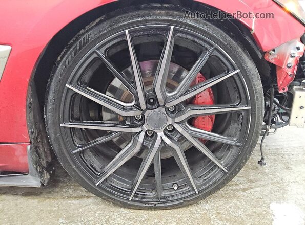 JN1FV7EK5HM610773 2017 INFINITI Q60 Красный 
