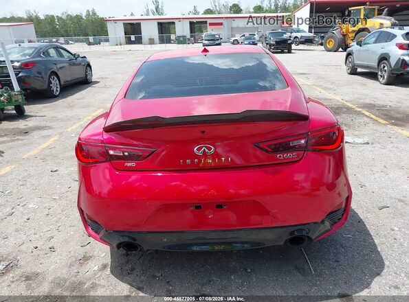 JN1FV7EL0JM631447 2018 INFINITI Q60 Red 
