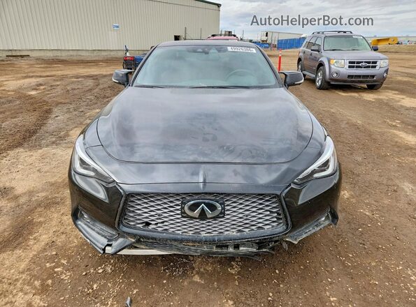 JN1FV7EL1JM630078 2018 INFINITI Q60 Black წინა ხედი