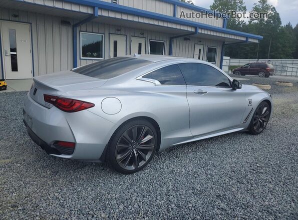 JN1FV7EL1KM440315 2019 INFINITI Q60 Silver უკანა მარჯვენა