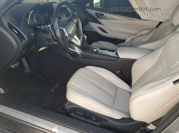 JN1FV7EL2KM440856 2019 INFINITI Q60 Gray Սալոնի դիմացի տեսք