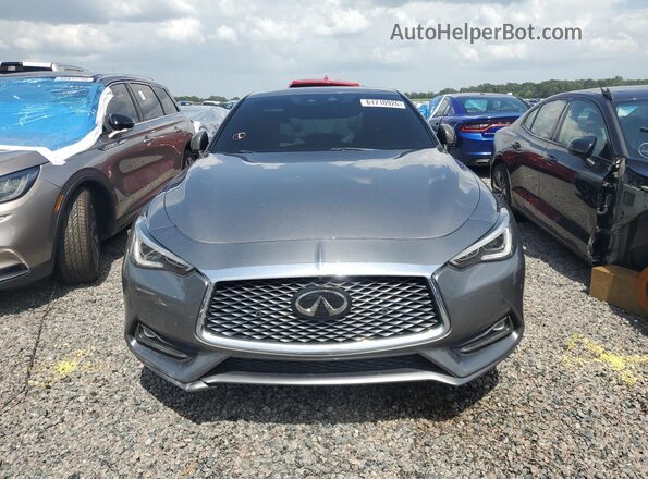 JN1FV7EL2KM440856 2019 INFINITI Q60 Gray Դիմացի տեսք