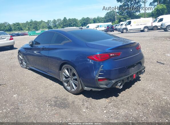 JN1FV7EL3LM460115 2020 INFINITI Q60 Blue Rear left