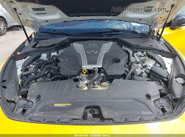 JN1FV7EL5HM701955 2017 INFINITI Q60 Yellow Հետևի տեսք