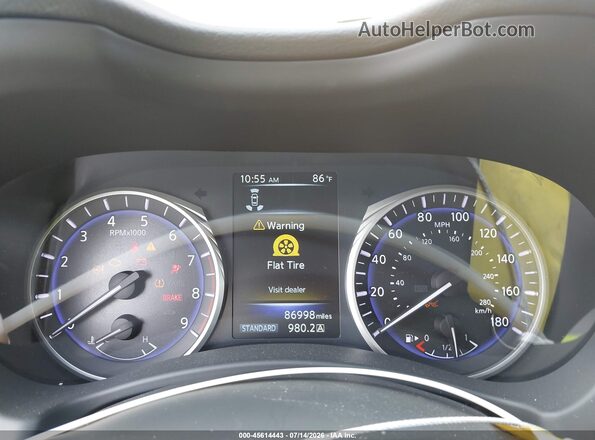 JN1FV7EL5HM701955 2017 INFINITI Q60 Yellow Հետևի նստատեղերի տեսք
