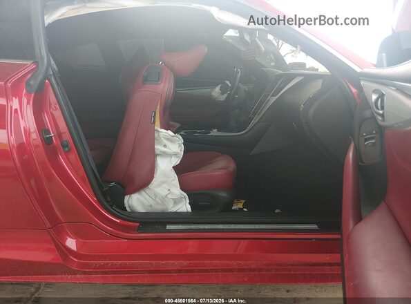 JN1FV7EL6HM702323 2017 INFINITI Q60 Red Սալոնի դիմացի տեսք