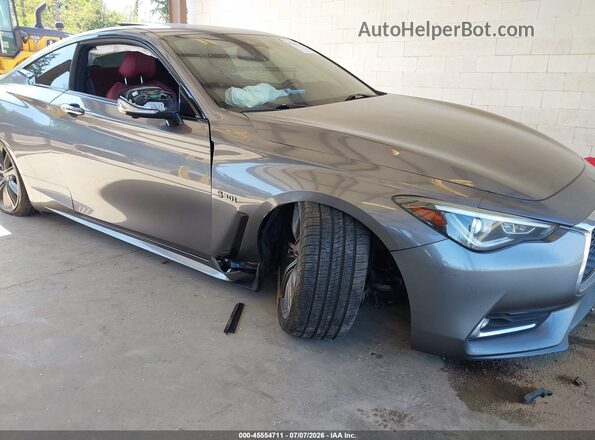 JN1FV7EL8KM440103 2019 INFINITI Q60 Gray Դիմացի տեսք