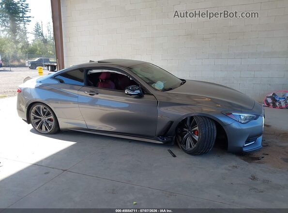 JN1FV7EL8KM440103 2019 INFINITI Q60 Gray Սալոնի հետևի տեսք
