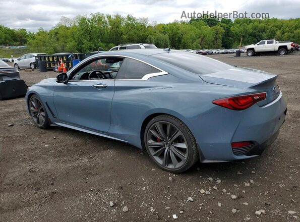 JN1FV7LK7MM530405 2021 INFINITI Q60 Gray Rear left