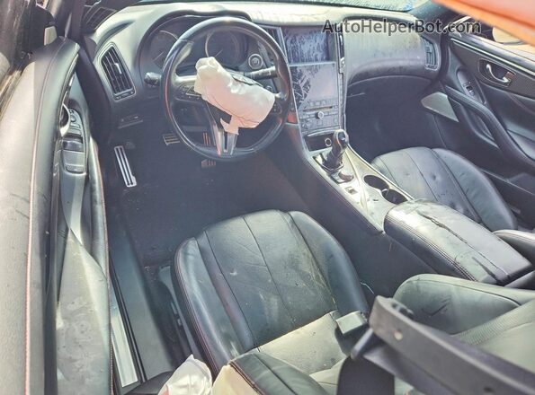 JN1FV7LL2MM560341 2021 INFINITI Q60 Черный Вид панели приборов