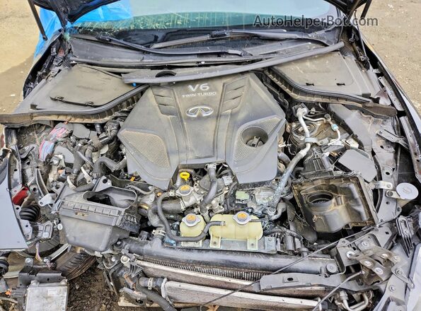 JN1FV7LL2MM560341 2021 INFINITI Q60 Черный Вид задней части салона