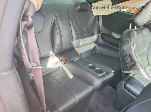 JN1FV7LL2MM560341 2021 INFINITI Q60 Черный Вид задних сидений