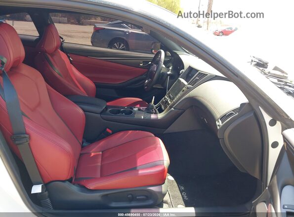 JN1FV7LL9MM560112 2021 INFINITI Q60 Белый Вид салона спереди