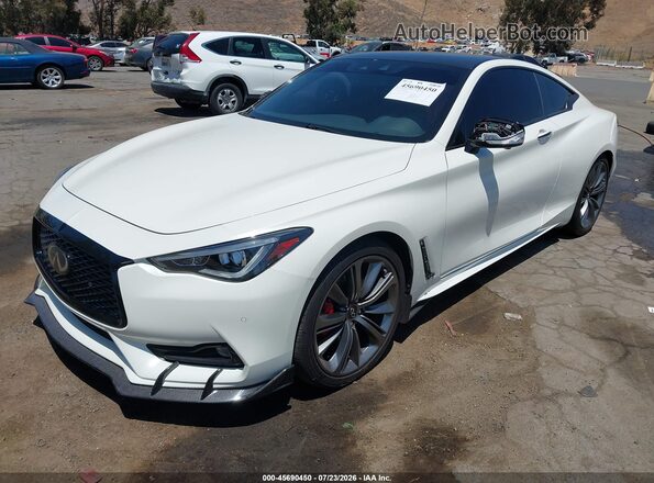 JN1FV7LL9MM560112 2021 INFINITI Q60 Белый Передняя левая четверть