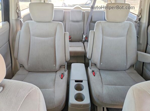JN8AE2KP0H9169569 2017 NISSAN QUEST Black Rear seats view