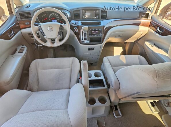 JN8AE2KP0H9169569 2017 NISSAN QUEST Black Dashboard view