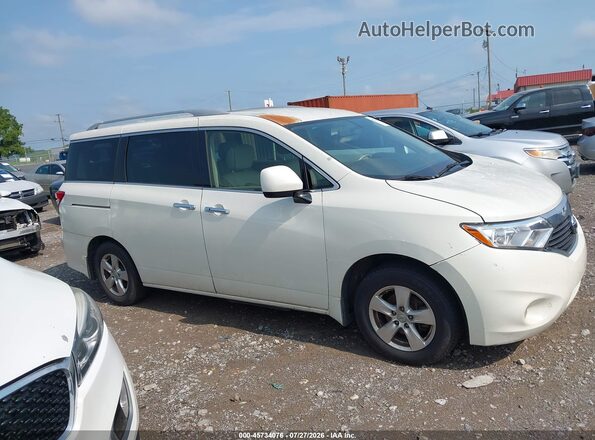 JN8AE2KP1G9150396 2016 NISSAN QUEST White უკანა სალონის ხედი