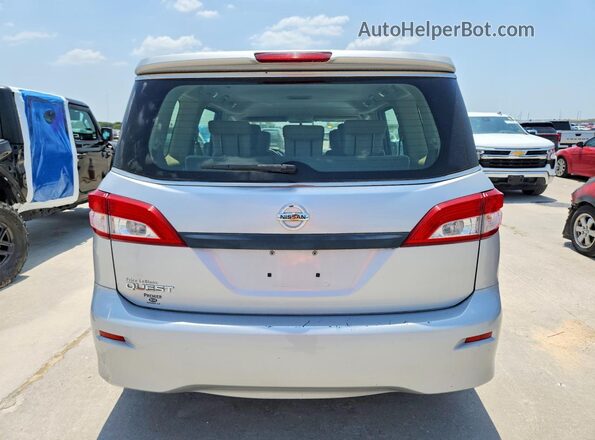 JN8AE2KP1G9150558 2016 NISSAN QUEST Серебряный Вид сзади