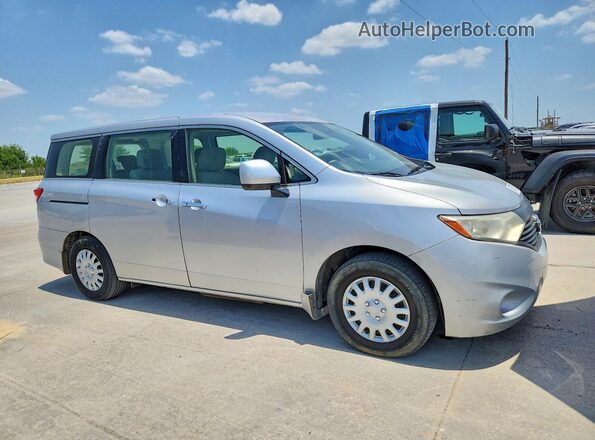 JN8AE2KP1G9150558 2016 NISSAN QUEST Серебряный Передняя правая четверть