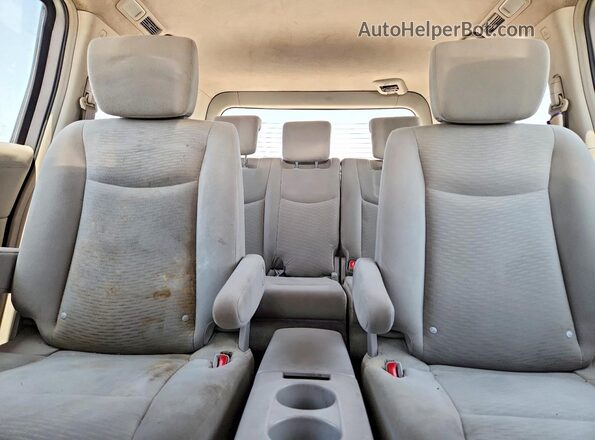 JN8AE2KP1G9150558 2016 NISSAN QUEST Серебряный Вид задних сидений