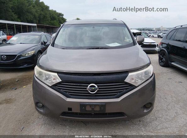 JN8AE2KP1G9152178 2016 NISSAN QUEST Brown Widok zestawu wskaźników