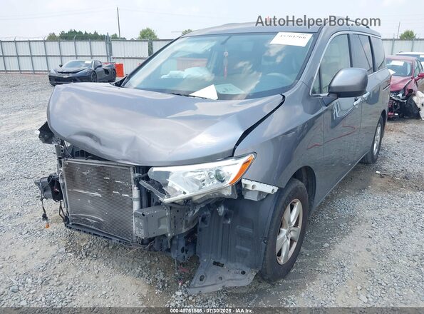 JN8AE2KP1H9168284 2017 NISSAN QUEST Серый Вид спереди