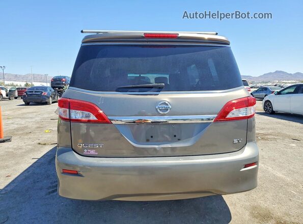 JN8AE2KP2G9150598 2016 NISSAN QUEST Gray Widok z tyłu