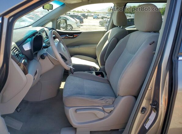 JN8AE2KP2G9150598 2016 NISSAN QUEST Gray Widok wnętrza z przodu