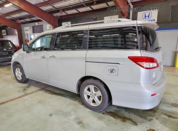 JN8AE2KP2G9154005 2016 NISSAN QUEST Silver Задня ліва чверть