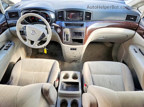 JN8AE2KP2G9154005 2016 NISSAN QUEST Silver Вид панелі приладів