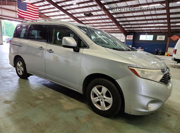 JN8AE2KP2G9154005 2016 NISSAN QUEST Silver Передня права чверть