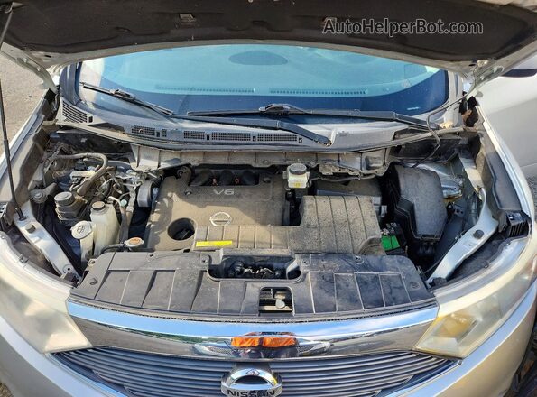 JN8AE2KP2G9154005 2016 NISSAN QUEST Silver Вид підкапотного простору