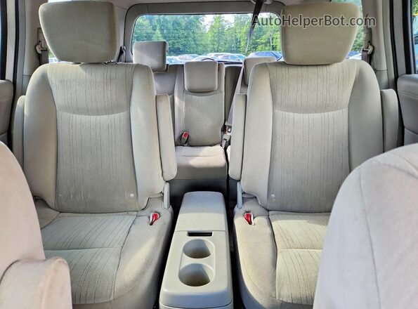 JN8AE2KP2G9154005 2016 NISSAN QUEST Silver Вид задніх сидінь