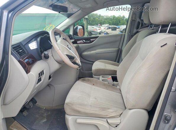 JN8AE2KP2G9155591 2016 NISSAN QUEST Gray Սալոնի դիմացի տեսք
