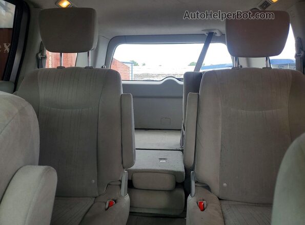 JN8AE2KP2G9155591 2016 NISSAN QUEST Gray Հետևի նստատեղերի տեսք
