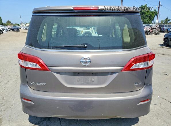 JN8AE2KP3G9152408 2016 NISSAN QUEST Silver Rear view