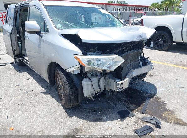 JN8AE2KP3H9167265 2017 NISSAN QUEST Silver Вид спереду