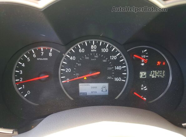 JN8AE2KP4G9153079 2016 NISSAN QUEST Silver Instrument cluster view