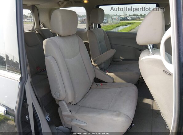 JN8AE2KP4H9169896 2017 NISSAN QUEST Black VIN კოდის სტიკერის ხედი