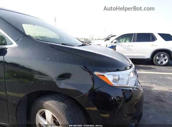 JN8AE2KP4H9169896 2017 NISSAN QUEST Black წინა ხედი